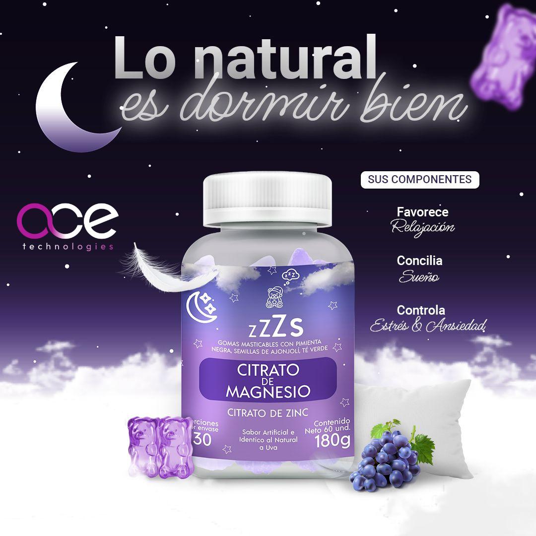 Gomitas Para Dormir De Citrato De Magnesio