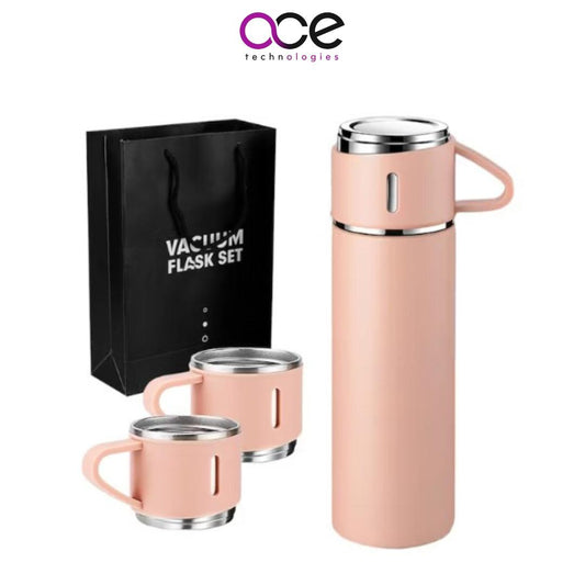 Termo Premium con 3 Tapas Multifuncionales