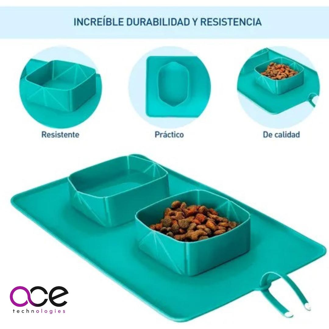 Comedor Portátil Para Mascotas