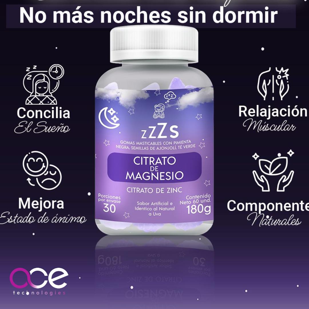 Gomitas Para Dormir De Citrato De Magnesio