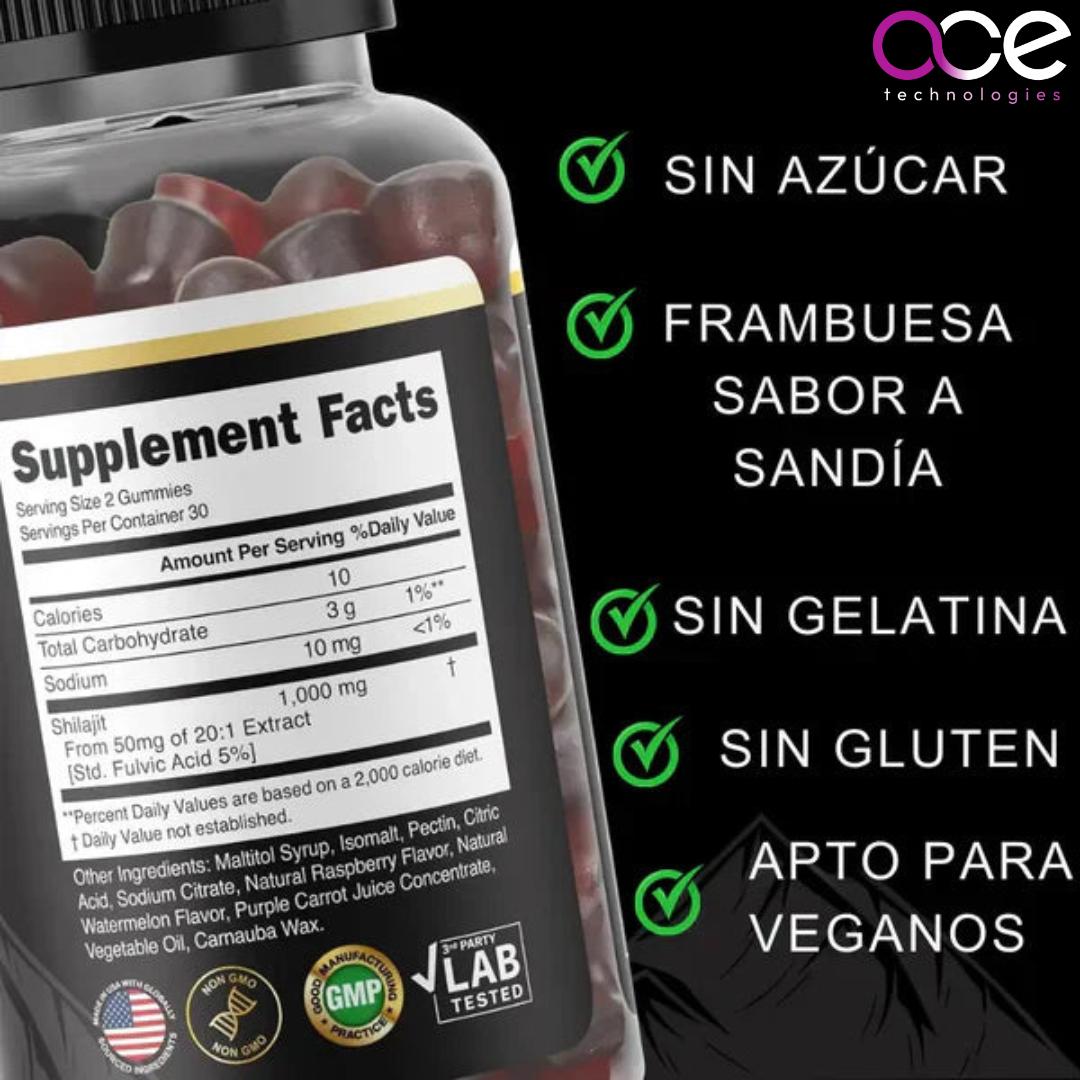 Gomitas Milagrosas De Shilajit