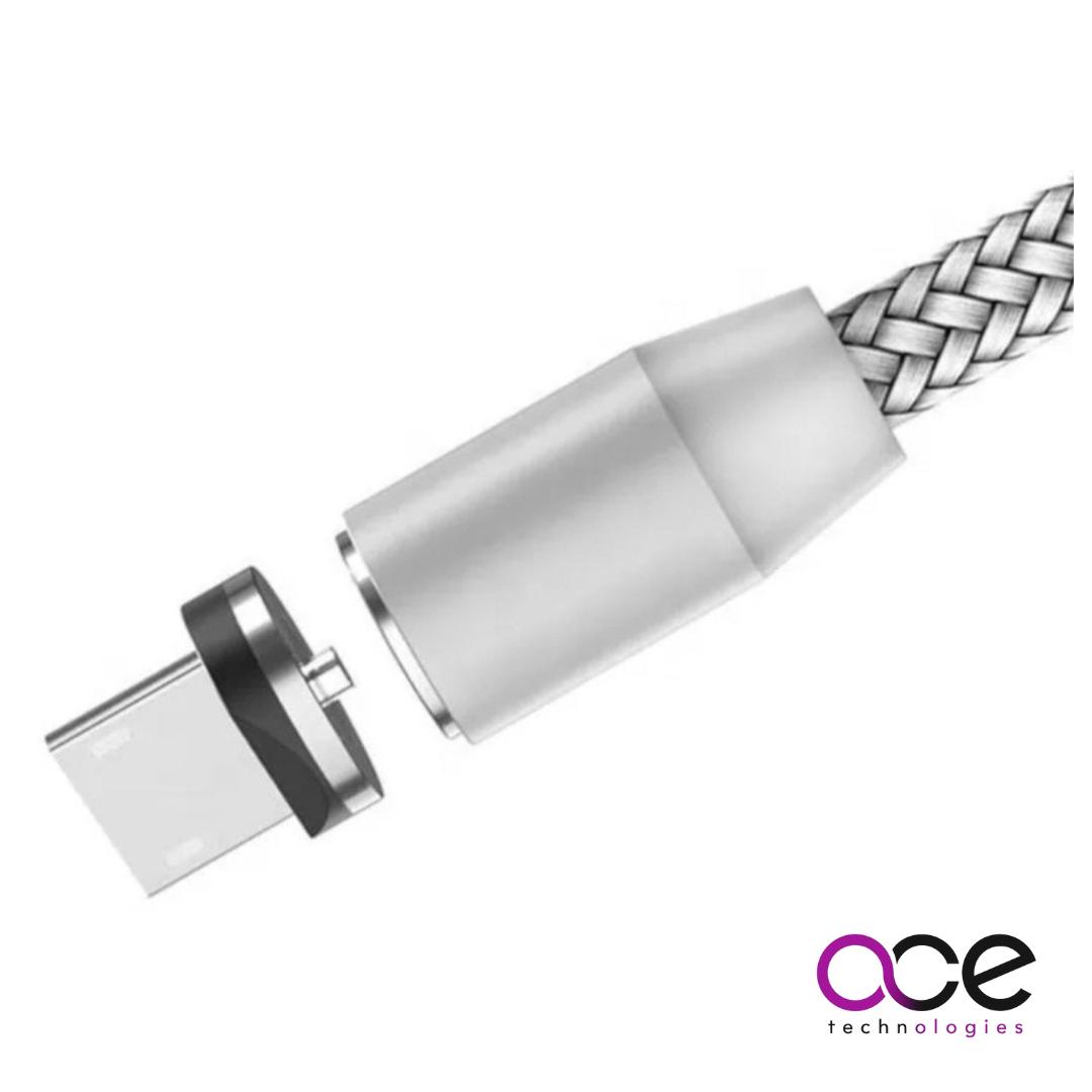 Combo Cable Cargador Magnético