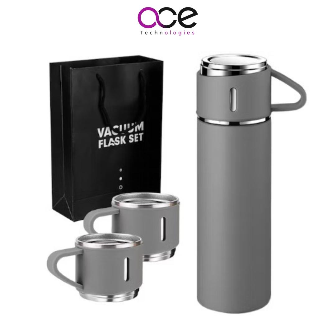 Termo Premium con 3 Tapas Multifuncionales