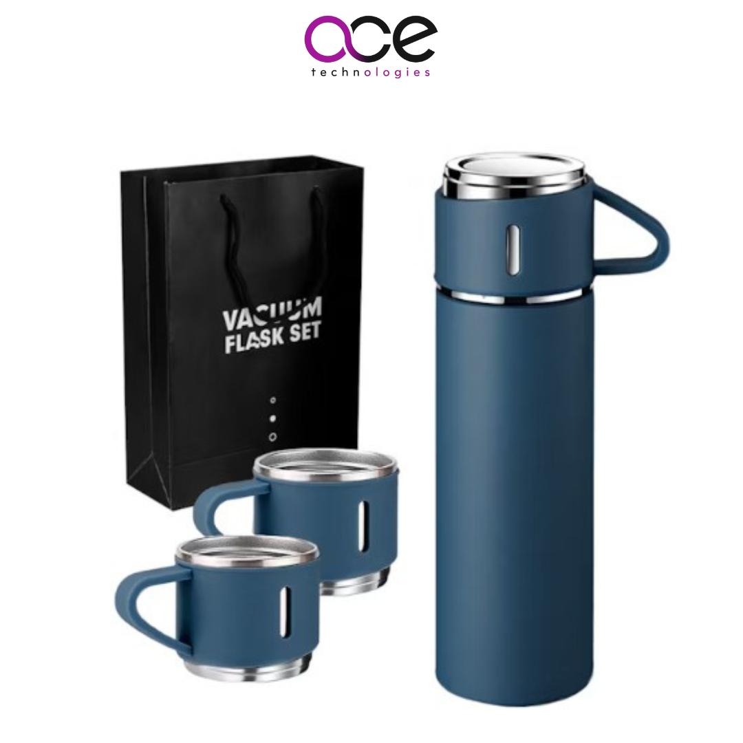 Termo Premium con 3 Tapas Multifuncionales