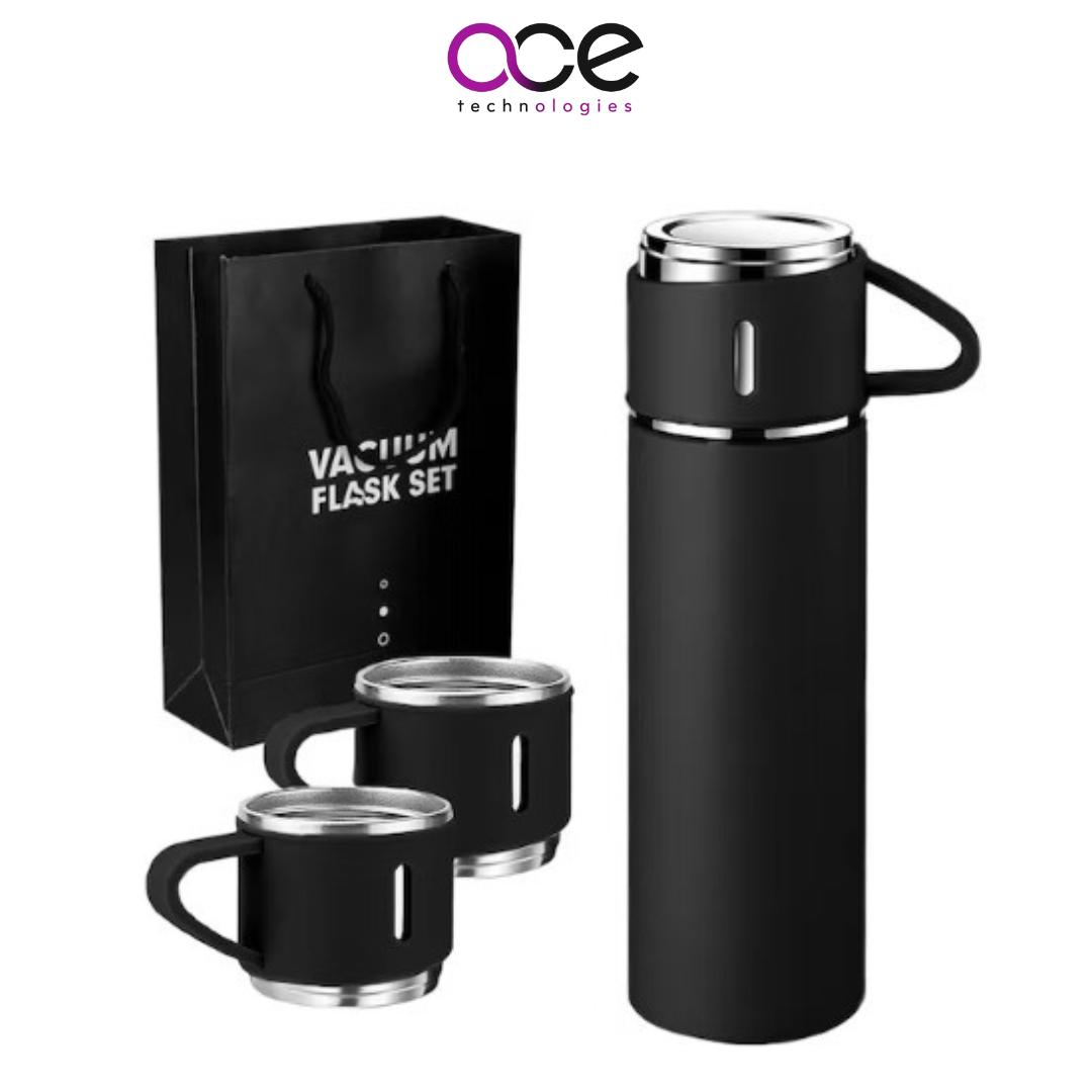 Termo Premium con 3 Tapas Multifuncionales